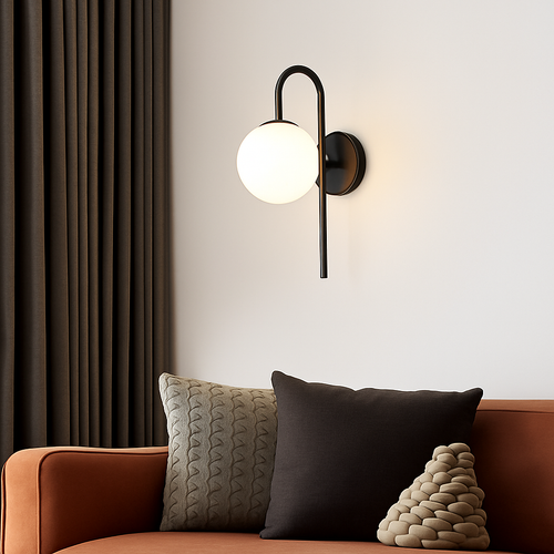 Applique murale LED dorée nordique avec ampoule G9 9w - vue 4 sur 22