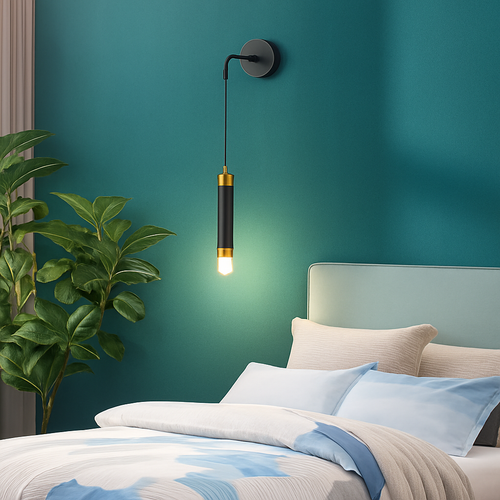 applique murale led double tête acrylique maison décor - vue 3 sur 15