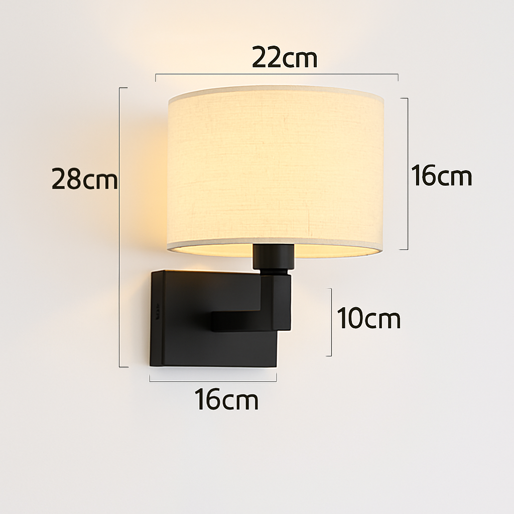 Applique murale LED E27 moderne - vue 21 sur 21
