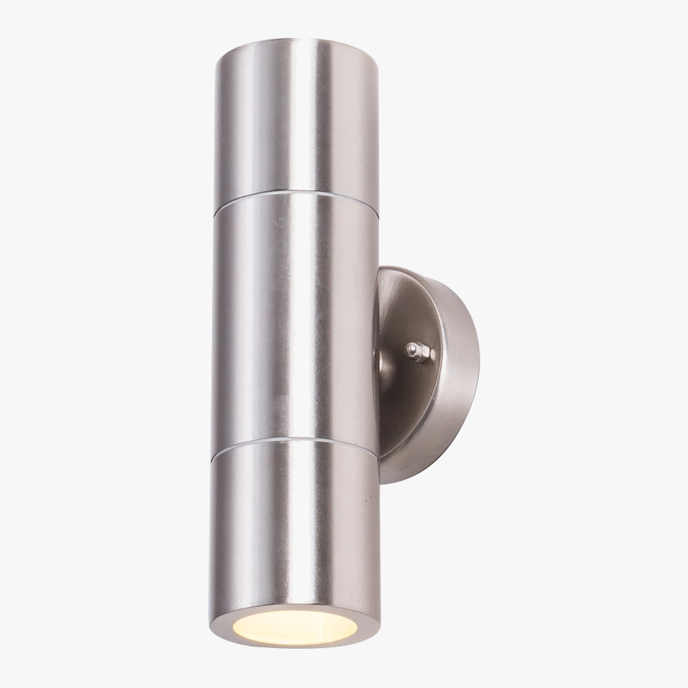 Applique murale LED en acier inoxydable