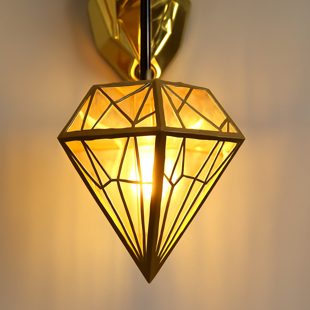 applique murale led en bois de résine moderne décorative - vue 5 sur 10