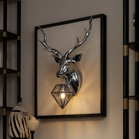 applique murale led en bois de résine moderne décorative