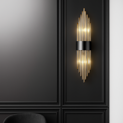 Applique murale LED en cristal clair - vue 3 sur 18