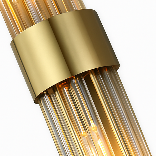 Applique murale LED en cristal clair - vue 6 sur 18