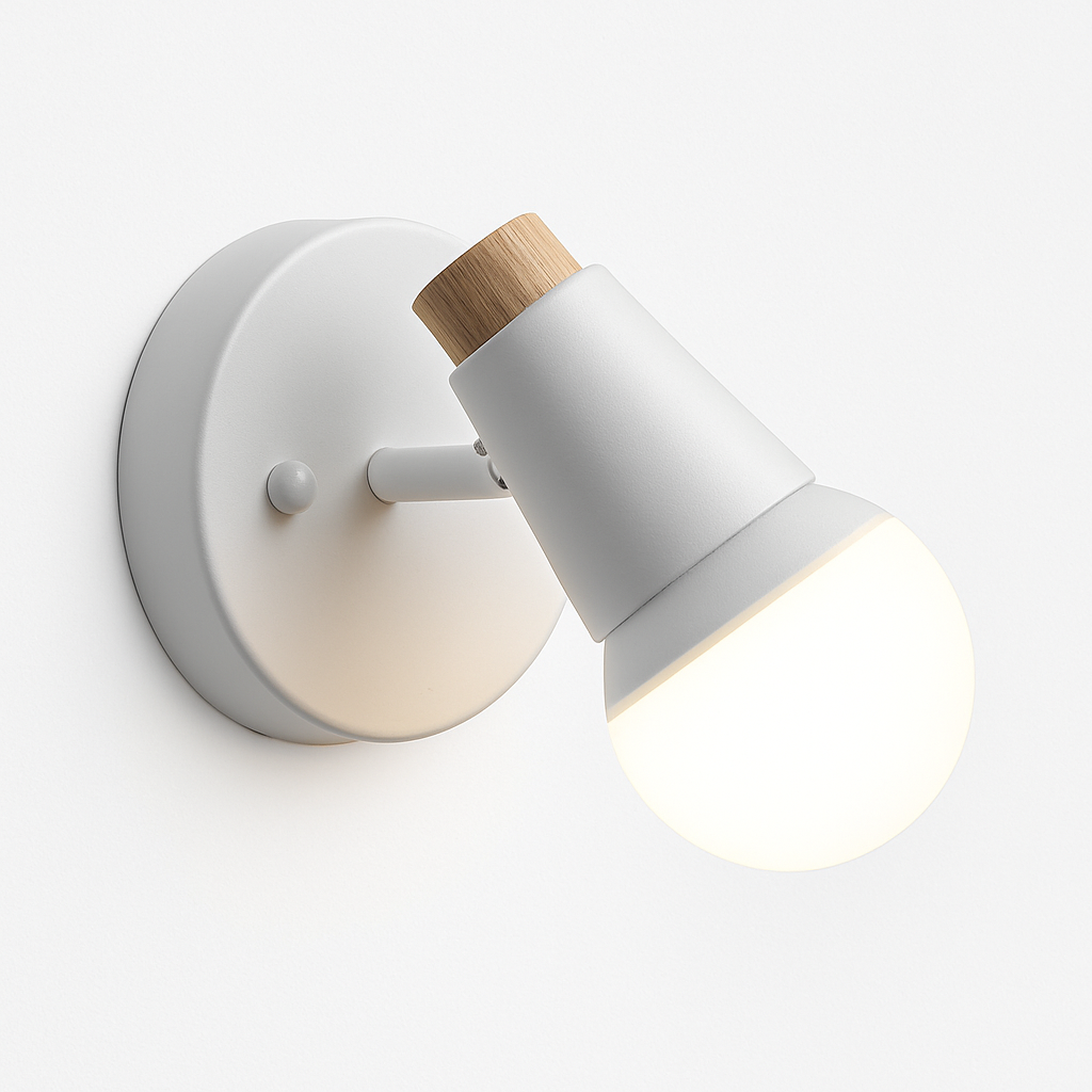 Applique murale LED en forme de cerf en bois Novelty - vue 5 sur 9