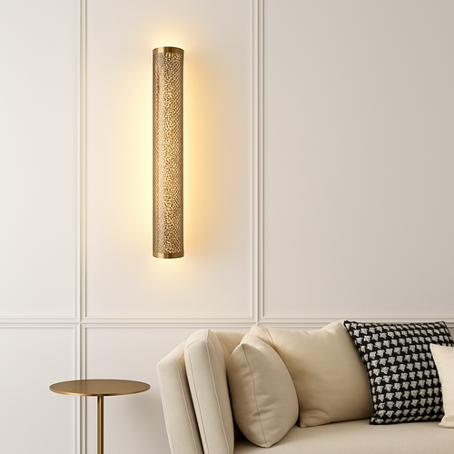 Applique murale LED en laiton rétro - vue 3 sur 7