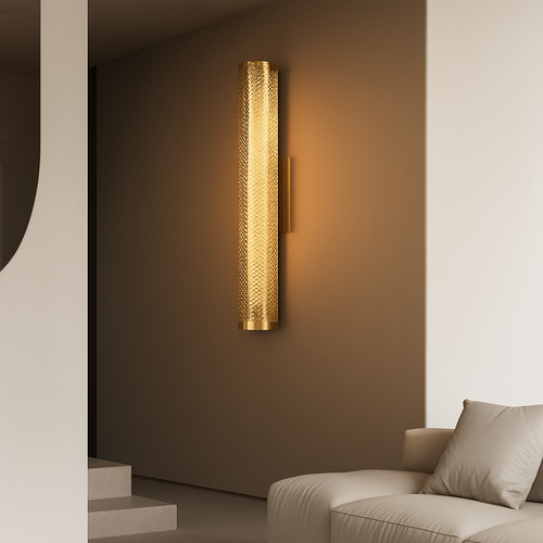 Applique murale LED en laiton rétro - vue 4 sur 7