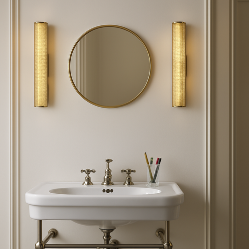 Applique murale LED en laiton rétro - vue 6 sur 7