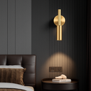 applique murale led en laiton rotative avec variateur de température