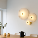 Applique murale LED en marbre naturel