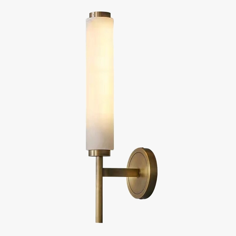 Applique murale LED en marbre naturel