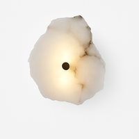 Applique murale LED en pierre naturelle