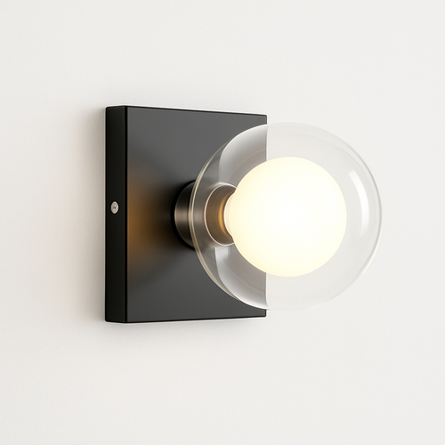 applique murale led en verre design moderne pour intérieur - vue 8 sur 10