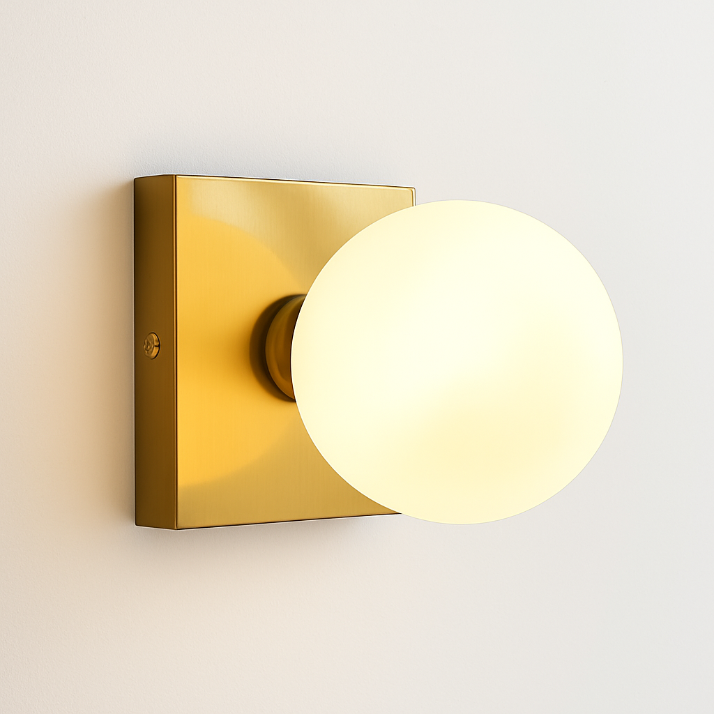 applique murale led en verre design moderne pour intérieur - vue 10 sur 10
