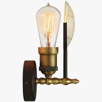 Applique murale LED en verre moderne