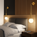 Applique murale LED en verre Simple et moderne