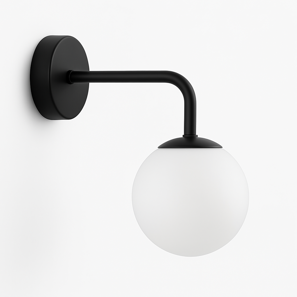 Applique murale LED en verre Simple et moderne - vue 10 sur 10