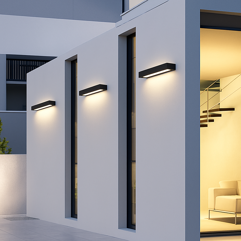 applique murale led extérieure imperméable pour éclairage extérieur - vue 3 sur 10
