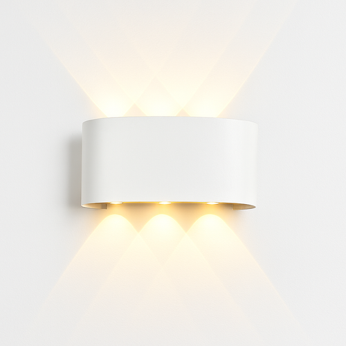 applique murale led extérieure étanche en aluminium zbw0010 - vue 3 sur 15