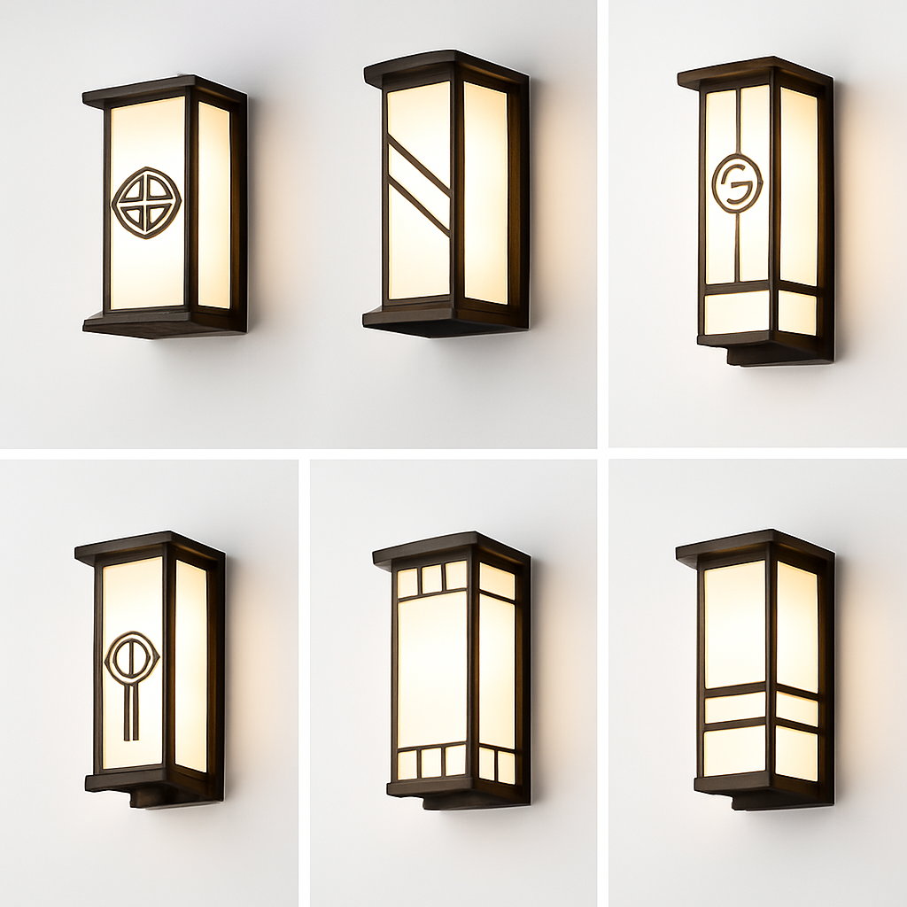 applique murale led extérieure étanche pour éclairage décoratif