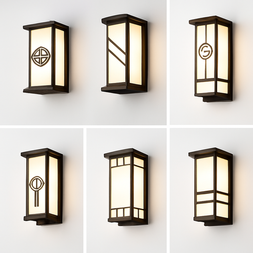 applique murale led extérieure étanche pour éclairage décoratif - vue 2 sur 15