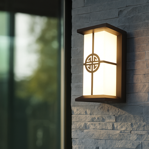 applique murale led extérieure étanche pour éclairage décoratif - vue 3 sur 15