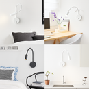 Applique murale led flexible avec interrupteur pour intérieur