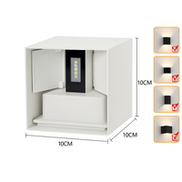 Applique murale LED haut et bas étanche IP65