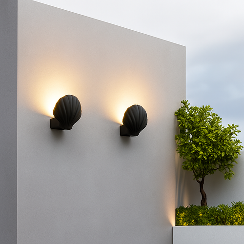 applique murale led imperméable design moderne pour extérieur - vue 2 sur 10