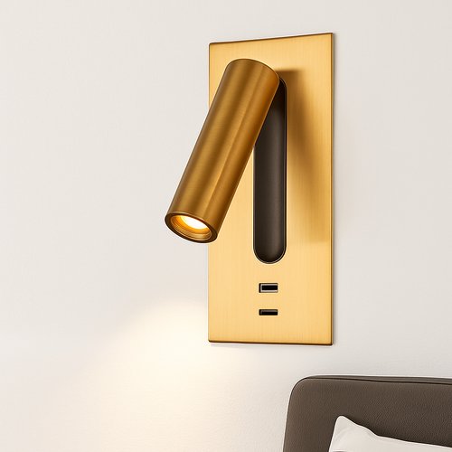 Applique murale LED intégrée multifonction avec interrupteur - vue 4 sur 14