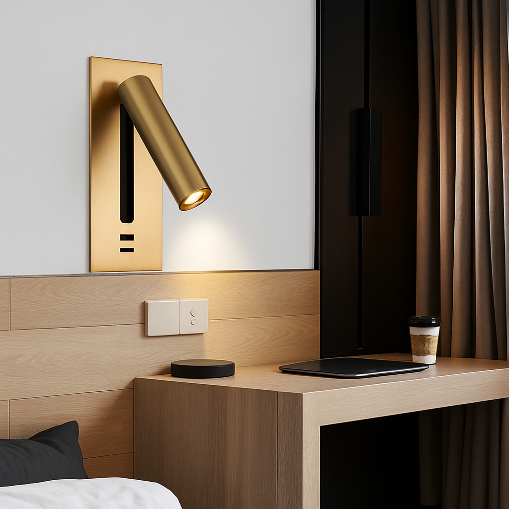 Applique murale LED intégrée multifonction avec interrupteur - vue 5 sur 14