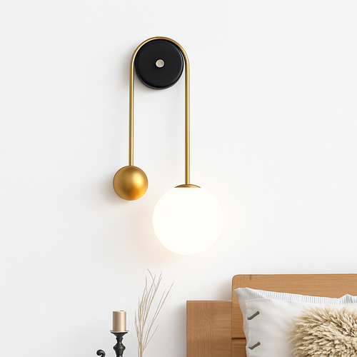 applique murale led élégante pour décoration moderne et ambiance chaleureuse - vue 4 sur 7