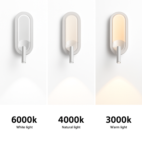 Applique murale LED lampe liseuse pour chambre hôtel tête de lit nuit livre lampe Rotation chevet avec intérieur LED Booklight 90-260V - vue 6 sur 8