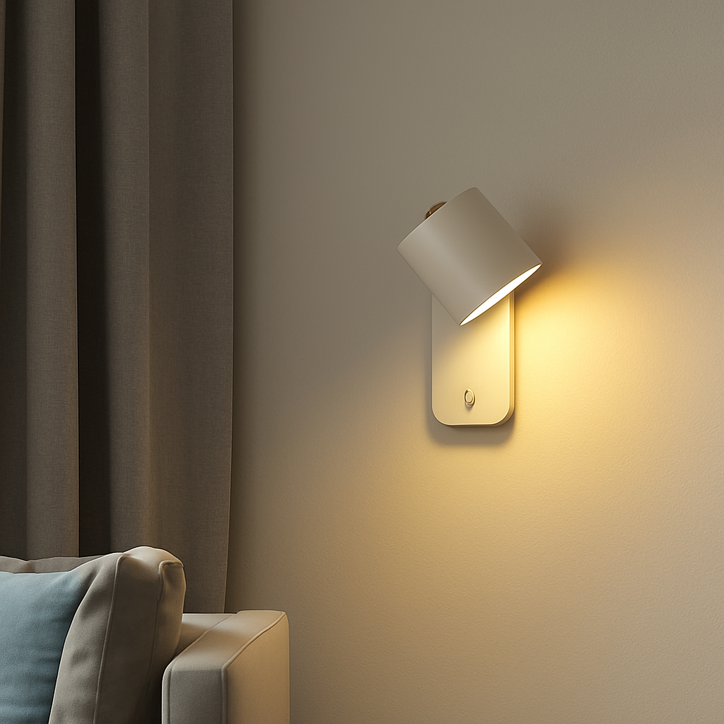 Applique murale LED lampes lumières d'intérieur éclairage d'escalier nordique moderne chambre applique décor à la maison pour salon avec interrupteur applique murale - vue 5 sur 14
