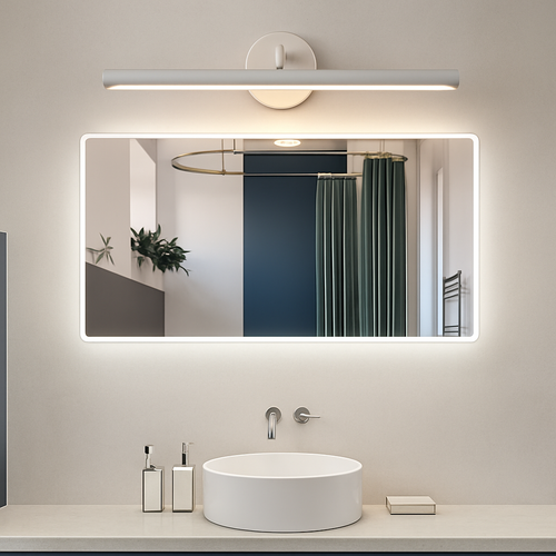 Applique murale LED longue pour miroir de salle de bain - vue 4 sur 18