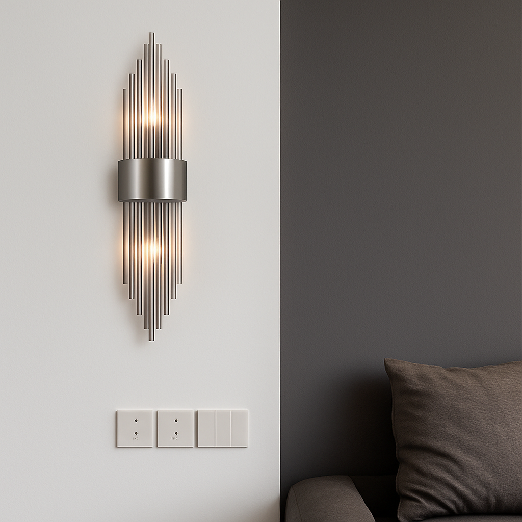 applique murale led luxe moderne dorée - vue 4 sur 15