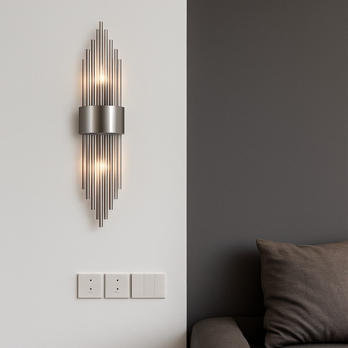 applique murale led luxe moderne dorée - vue 5 sur 15