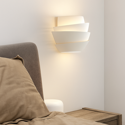 applique murale led métal pomme de pin nordique simple et créative - vue 3 sur 6