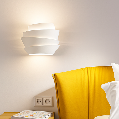 applique murale led métal pomme de pin nordique simple et créative - vue 6 sur 6