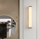 applique murale led marbre moderne en cuivre naturel