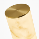 applique murale led marbre moderne en cuivre naturel