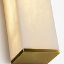applique murale led marbre moderne en cuivre naturel