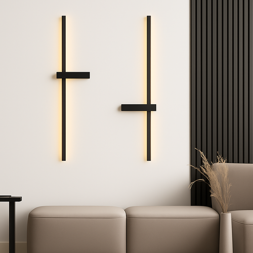 applique murale led minimaliste design artistique - vue 4 sur 15