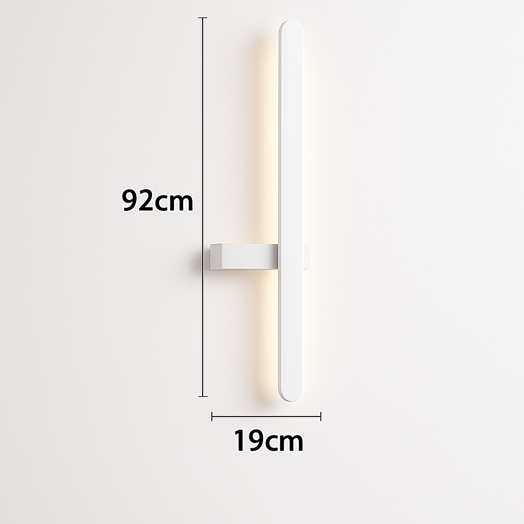 applique murale led minimaliste design artistique - vue 11 sur 15