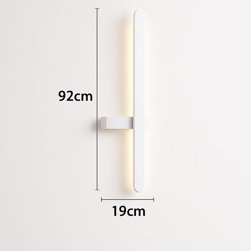 applique murale led minimaliste design artistique - vue 12 sur 15