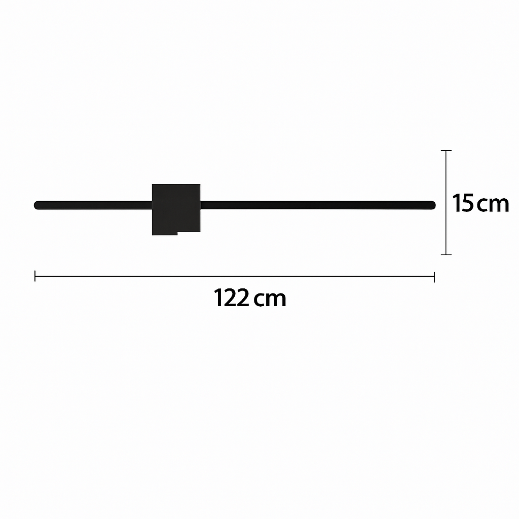 applique murale led minimaliste design artistique - vue 12 sur 15
