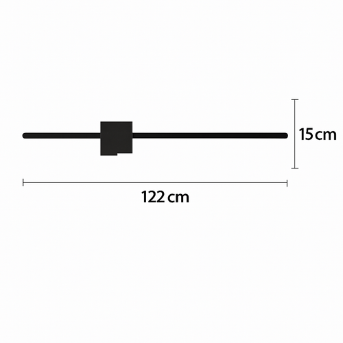 applique murale led minimaliste design artistique - vue 13 sur 15