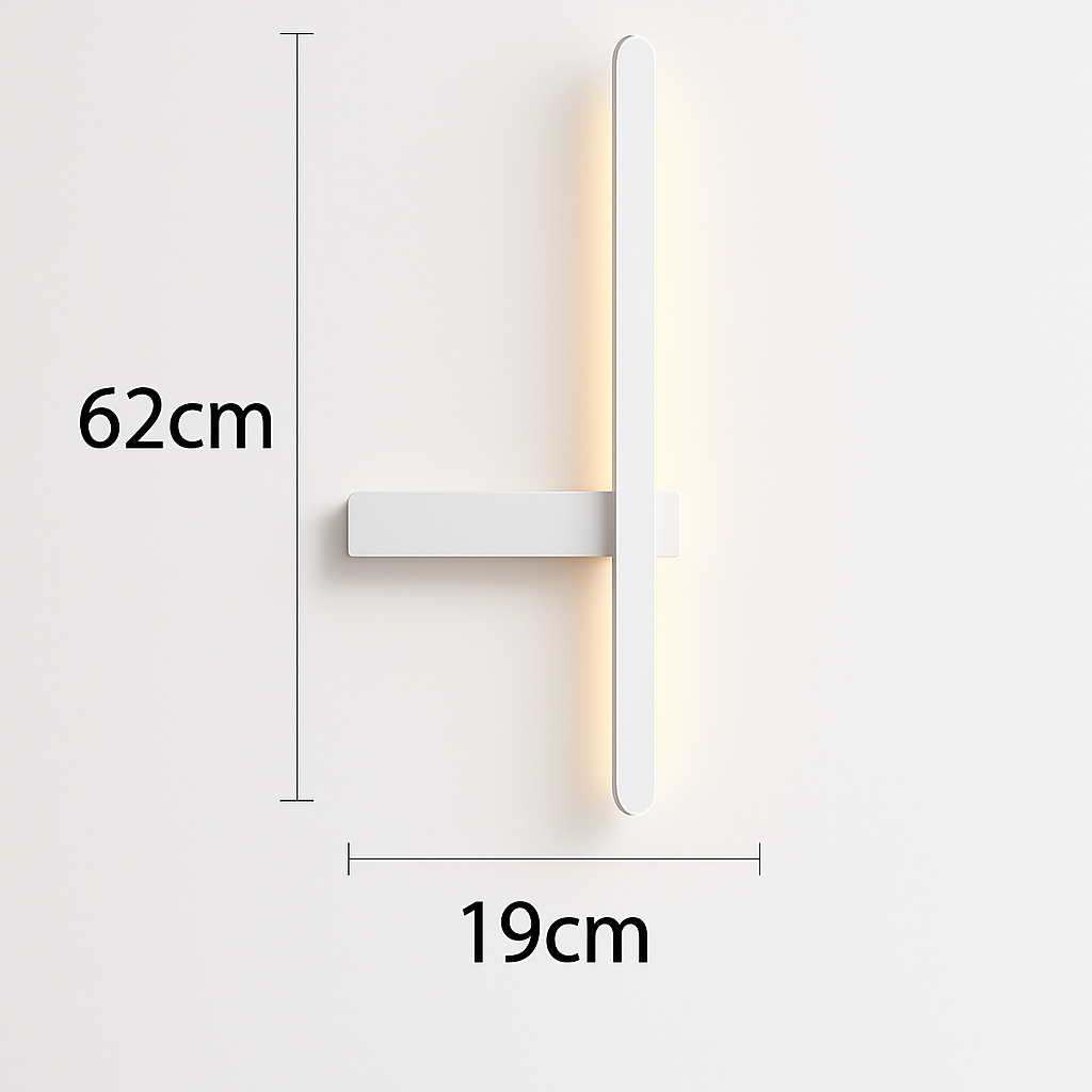 applique murale led minimaliste design artistique - vue 13 sur 15