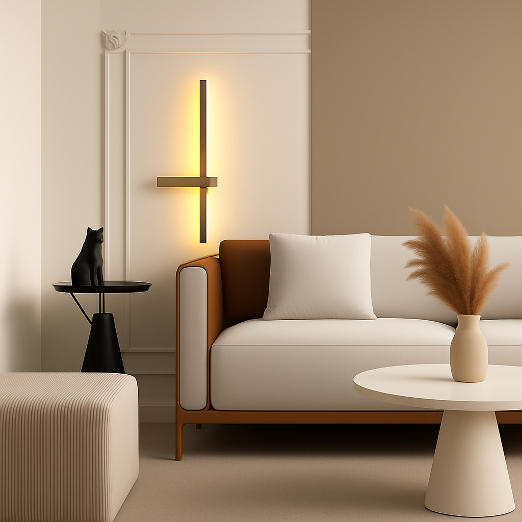 applique murale led minimaliste design artistique - vue 6 sur 15