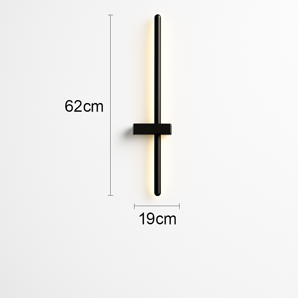 applique murale led minimaliste design artistique - vue 10 sur 15
